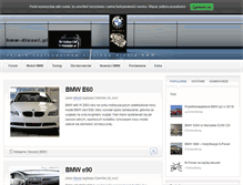 Tablet Screenshot of bmw-diesel.pl
